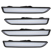 Oracle 10-14 Ford Mustang Concept Sidemarker Set - Clear - No Paint ORACLE Lighting Light Strip LED
