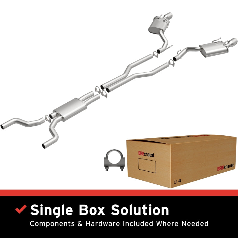 BRExhaust 10-13 Chevrolet Camaro 6.2L Direct-Fit Replacement Exhaust System Magnaflow Catback