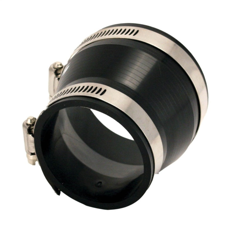 Spectre Coupler/Reducer 3in. to 2.5in. (PVC) - Black Spectre Silicone Couplers & Hoses