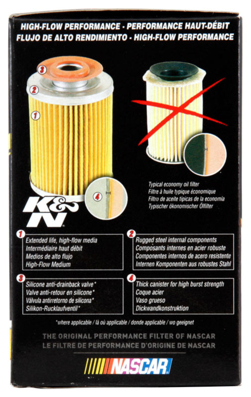 K&N Oil Filter OIL FILTER; AUTOMOTIVE K&N Engineering Oil Filters