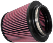 K&N Universal Clamp-On Air Filter 5in Flange ID x 8in Base OD x 6.625in Top OD x 8.625in Height K&N Engineering Air Filters - Universal Fit