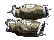 Kooks 2020+ Chevrolet Corvette C8 LT2 6.2L Heat Shield Blankets for Ultra Green Catted Connect Pipes Kooks Headers Heat Shields