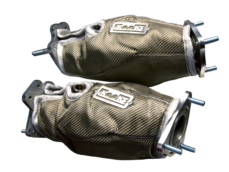 Kooks 2020+ Chevrolet Corvette C8 LT2 6.2L Heat Shield Blankets for Ultra Green Catted Connect Pipes Kooks Headers Heat Shields