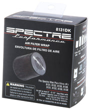 Spectre Universal Pre-Filter Wrap 6in. x 6.125in. - Black Spectre Pre-Filters