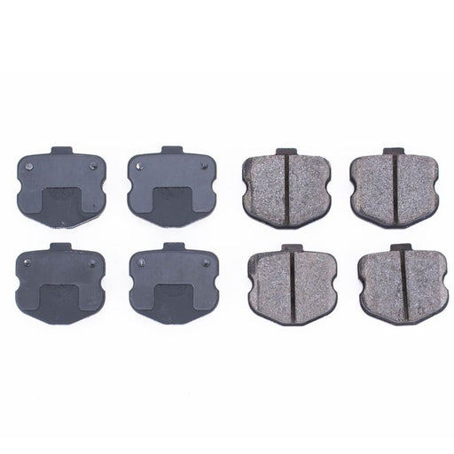 Power Stop 06-13 Chevrolet Corvette Rear Z16 Evolution Ceramic Brake Pads PowerStop Brake Pads - OE