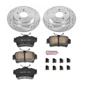 Power Stop 94-99 Ford Mustang Rear Z23 Evolution Sport Brake Kit PowerStop Brake Kits - Performance D&S