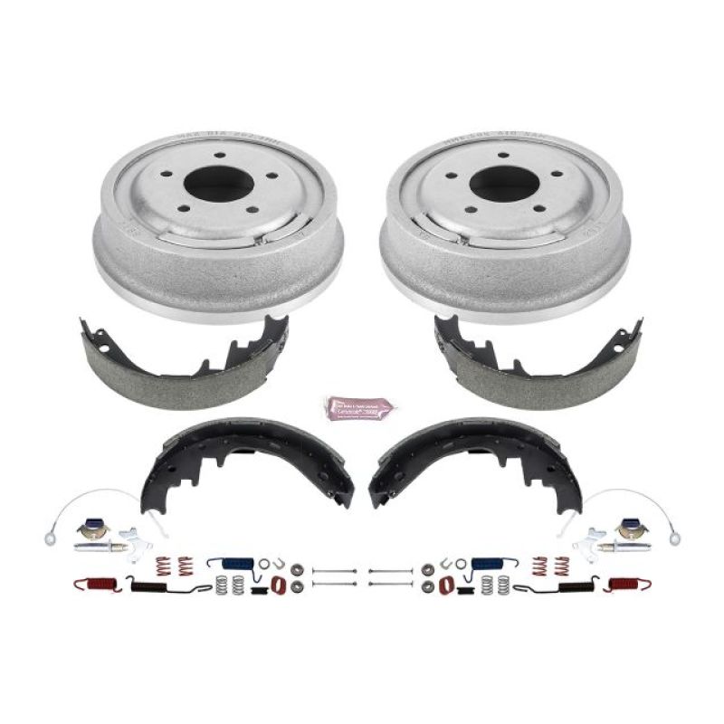 Power Stop 90-96 Ford E-150 Rear Autospecialty Drum Kit PowerStop Brake Drums