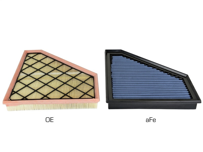 aFe Magnum FLOW Pro 5R OE Replacement Air Filter 13-17 Cadillac ATS V6-3.6L aFe Air Filters - Drop In