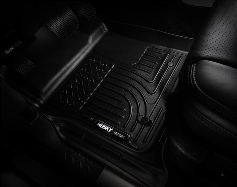 Husky Liners 09-12 Ford F-150 Super Cab WeatherBeater Combo Tan Floor Liners Husky Liners Floor Mats - Rubber