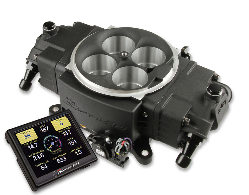 Holley Sniper EFI Super Sniper Stealth 1250 - Black Holley EFI Autoparts