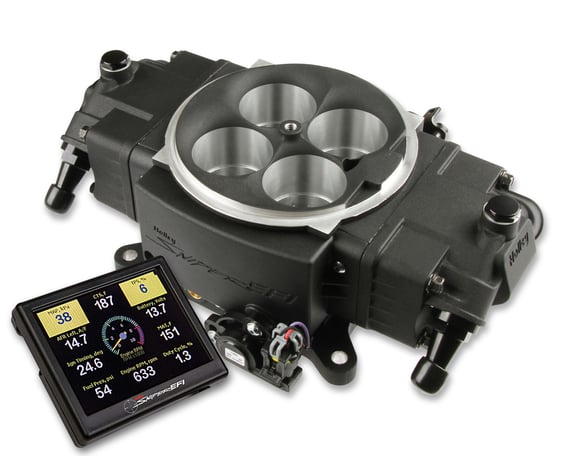 Holley Sniper EFI Super Sniper Stealth 1250 - Black 550-877 HOLLEY Autoparts