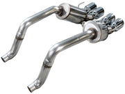 AWE Tuning 09-13 Chevrolet Corvette 6.2L Touring Edition Axle-Back Exhaust w/ Chrome Silver Tips AWE Tuning Axle Back