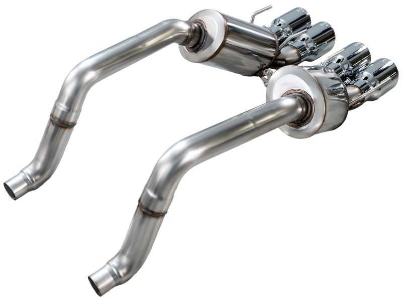 AWE Tuning 09-13 Chevrolet Corvette 6.2L Touring Edition Axle-Back Exhaust w/ Chrome Silver Tips AWE Tuning Axle Back