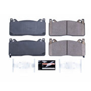 Power Stop 16-19 Ford Mustang Front Z23 Evolution Sport Brake Pads w/Hardware PowerStop Brake Pads - Performance