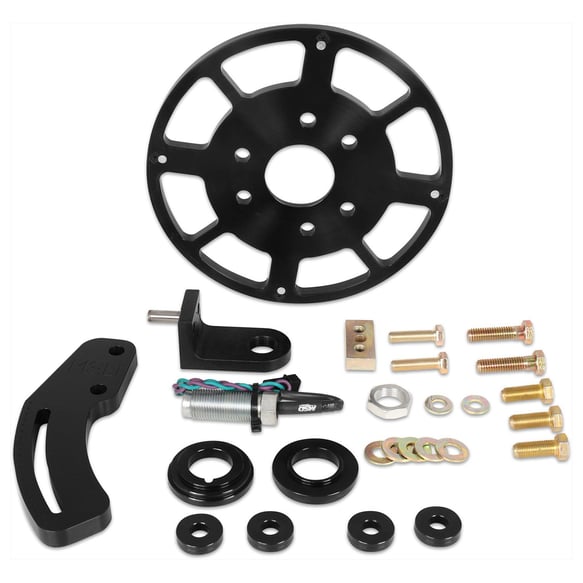 MSD Crank Trigger Wheel Kit - Flying Magnet - SBC - 8 in. 86153 MSD Autoparts