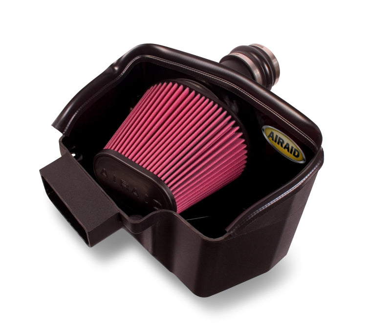 Airaid 10-13 Ford Taurus SHO/Flex 3.5L Turbo MXP Intake System w/ Tube (Oiled / Red Media) Airaid Cold Air Intakes