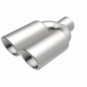MagnaFlow Tip 1-Pk Dual Rnd DW 3x10 2.25ID Magnaflow Tips