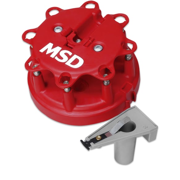 Distributor Cap/Rotor Kit, Ford Duraspark 8450 MSD Autoparts