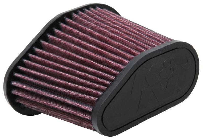 K&N 2-3/4in Flg 6-9/16 X 3-7/8 Base 5-3/16 X 2-1/2in Top 5-5/16in H K&N Engineering Air Filters - Universal Fit