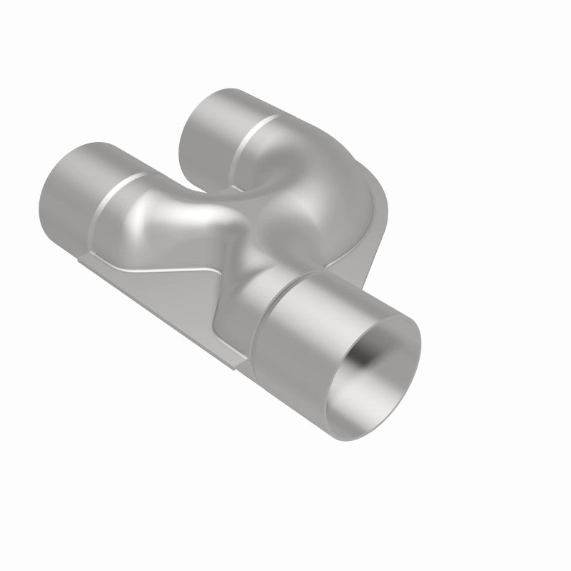 MagnaFlow Smooth Trans Y 2.50inch SS 90 deg. Magnaflow Y Pipes