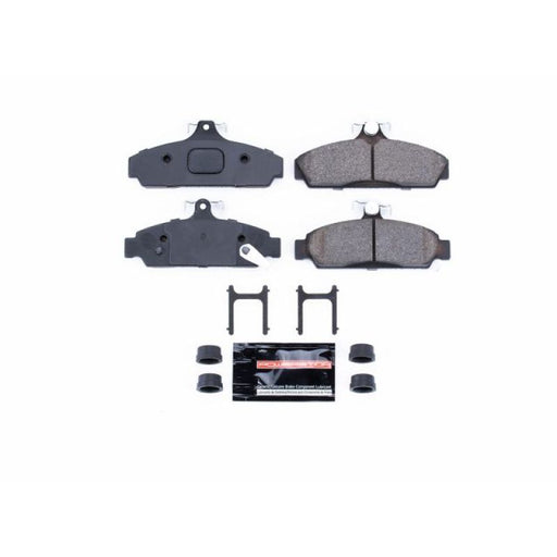 Power Stop 84-87 Chevrolet Corvette Front Z23 Evolution Sport Brake Pads w/Hardware PowerStop Brake Pads - Performance