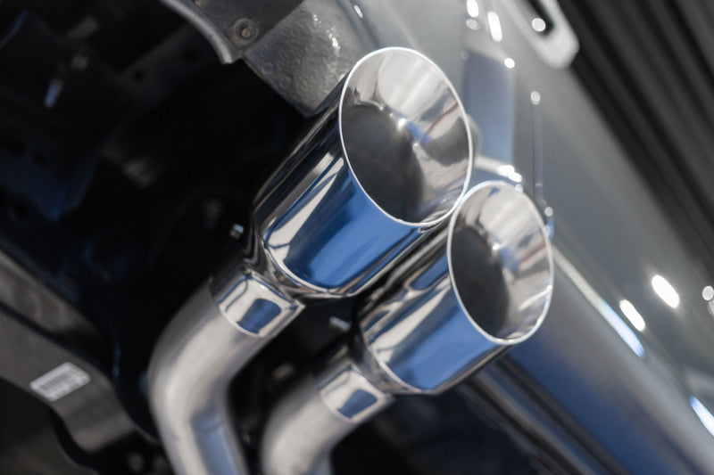 MBRP 2021+ Ford F150 Aluminized Dual Pre-Axle (Street Profile) 2.5in OD Tips 3in Cat Back Exhaust MBRP Catback