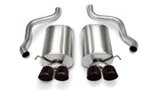 Corsa 2005-2007 Chevrolet Corvette C6 6.0L V8 Black Sport Axle-Back Exhaust CORSA Performance Axle Back