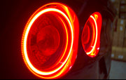 Oracle Chevy Corvette C6 05-13 LED Waterproof Afterburner Kit - Red ORACLE Lighting Fog Lights