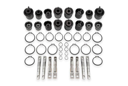 BMR 06-13 Chevrolet Corvette (C6) Z06/ZR1 Front & Rear Control Arm Bearing Kit - Black Anodized BMR Suspension Bushing Kits