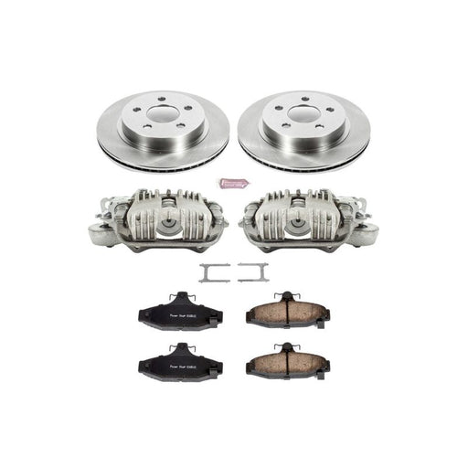 Power Stop 93-97 Chevrolet Camaro Rear Autospecialty Brake Kit w/Calipers PowerStop Brake Kits - OE