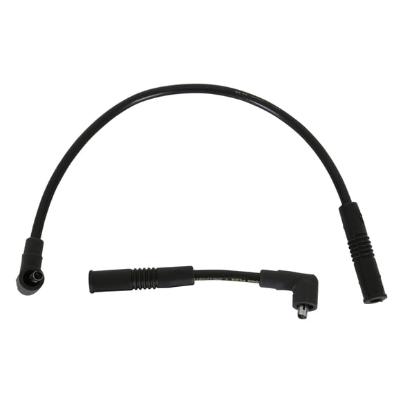 Custom Wire Set - 85-98 Touring FLT, FLHT - 8.8mm - Spiral Core - Black 172090K ACCEL Autoparts
