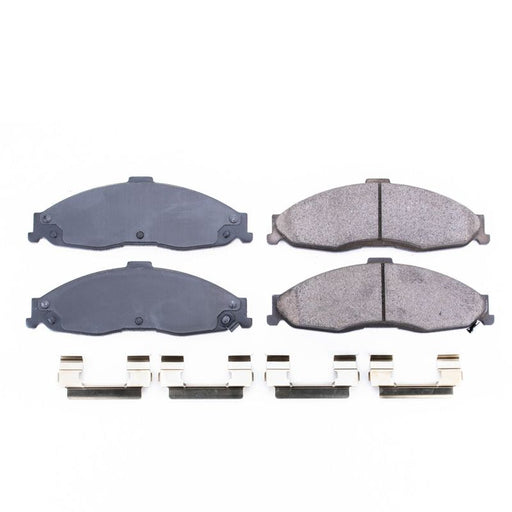 Power Stop 98-02 Chevrolet Camaro Front Z17 Evolution Ceramic Brake Pads w/Hardware PowerStop Brake Pads - OE