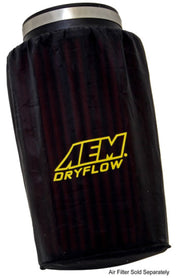 AEM Air Filter Wrap 6 in Base 5 1/4 in Top 9 in Tall AEM Induction Pre-Filters