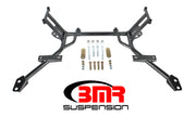 BMR 05-10 S197 Mustang K-Member w/ No Motor Mounts and STD. Rack Mounts - Black Hammertone BMR Suspension Crossmembers