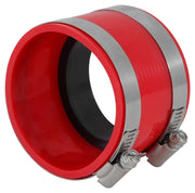 Spectre Coupler 3in. (PVC) w/Insert - Red Spectre Silicone Couplers & Hoses