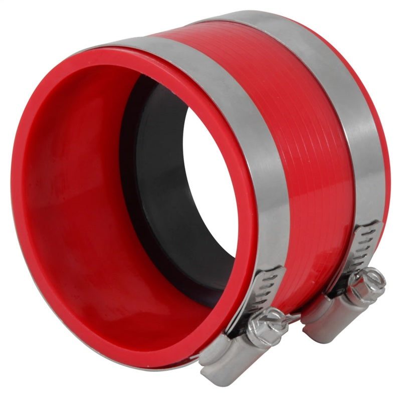 Spectre Coupler 3in. (PVC) w/Insert - Red Spectre Silicone Couplers & Hoses