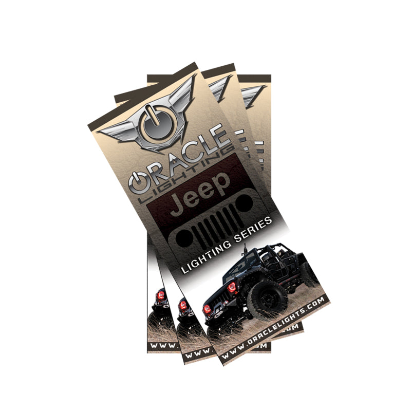 Oracle Jeep Brochure ORACLE Lighting Stickers/Decals/Banners