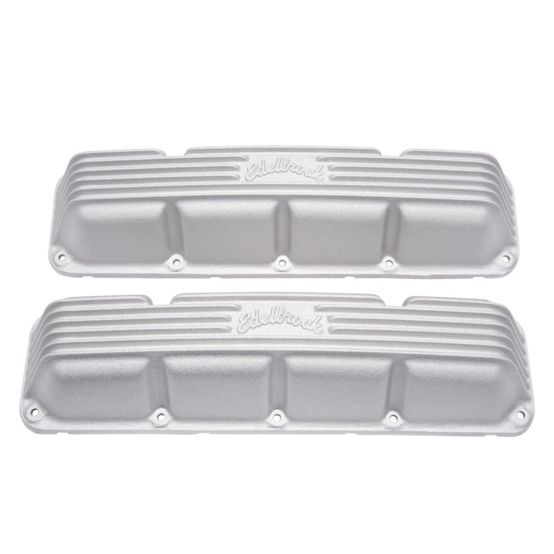 Edelbrock Valve Cover Classic Series AMC/Jeep 1967-91 290-401 CI V8 Satin Edelbrock Valve Covers