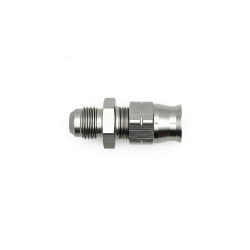 DeatschWerks 6AN Male Flare to 3/8in Hardline Compression Adapter - Includes 1 Olive Insert DeatschWerks Fittings