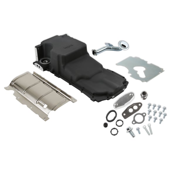 Holley GM Gen-V LT Swap Oil Pan 302-20BK HOLLEY Autoparts