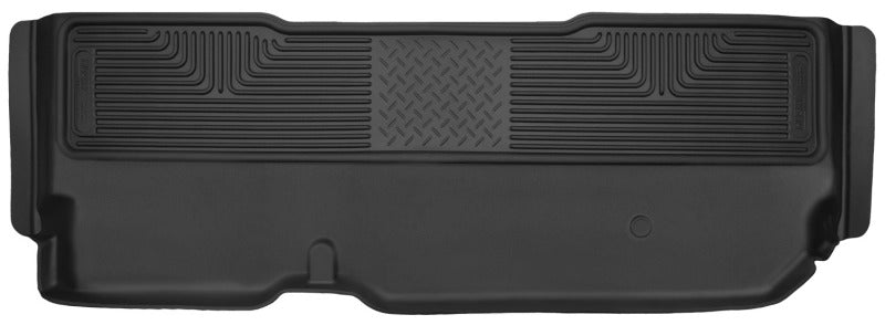 Husky Liners 11-15 Ford F-250/F-350 SuperCab X-Act Contour Black 2nd Row Floor Liners Husky Liners Floor Mats - Rubber