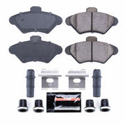 Power Stop 94-98 Ford Mustang Front Z23 Evolution Sport Brake Pads w/Hardware PowerStop Brake Pads - Performance