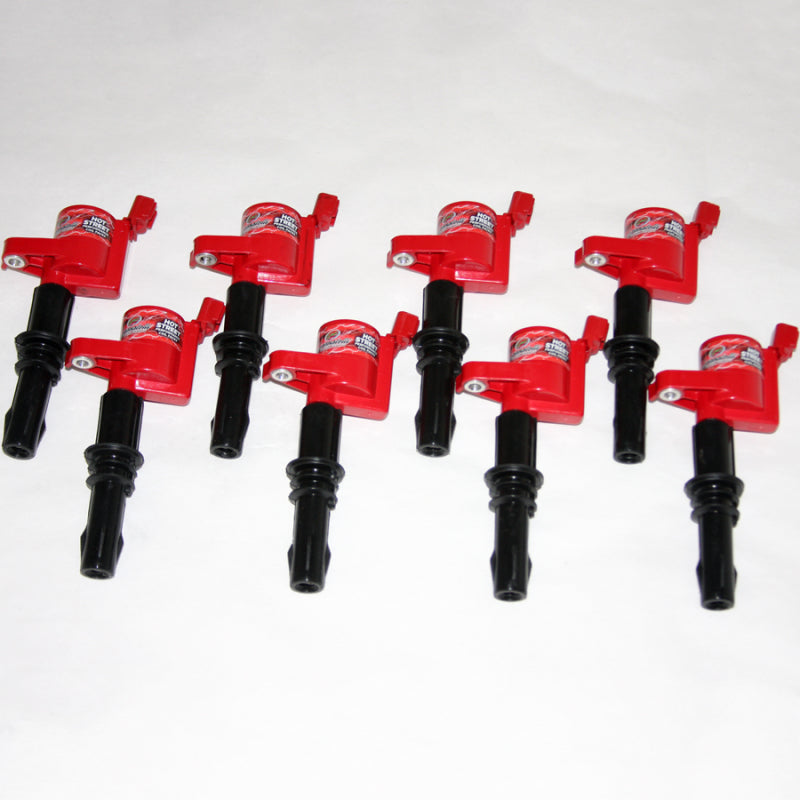 Granatelli 05-08 Ford 4.6L/5.4L 3V Hot Street Coil Packs - Black (Set of 8) Granatelli Motor Sports Ignition Coils - Upgrade