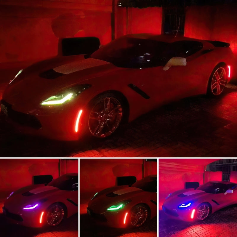 Oracle Chevrolet Corvette C7 Concept Sidemarker Set - Tinted - No Paint ORACLE Lighting Light Strip LED