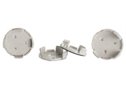Ford Racing Ford Truck/SUV Black And Chrome Wheel Center Cap Kit Ford Racing Wheel Center Caps