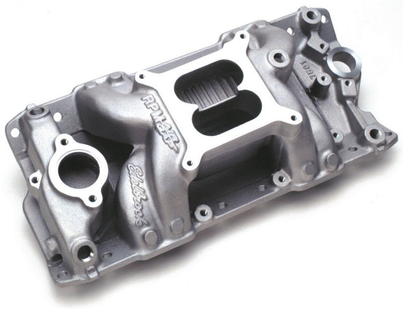 Edelbrock S/B Chevy RPM Air-Gap Manifold Edelbrock Intake Manifolds