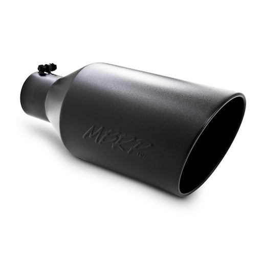 MBRP Universal Tip 8in O.D. Rolled End 4in inlet 18in length Black MBRP Tips
