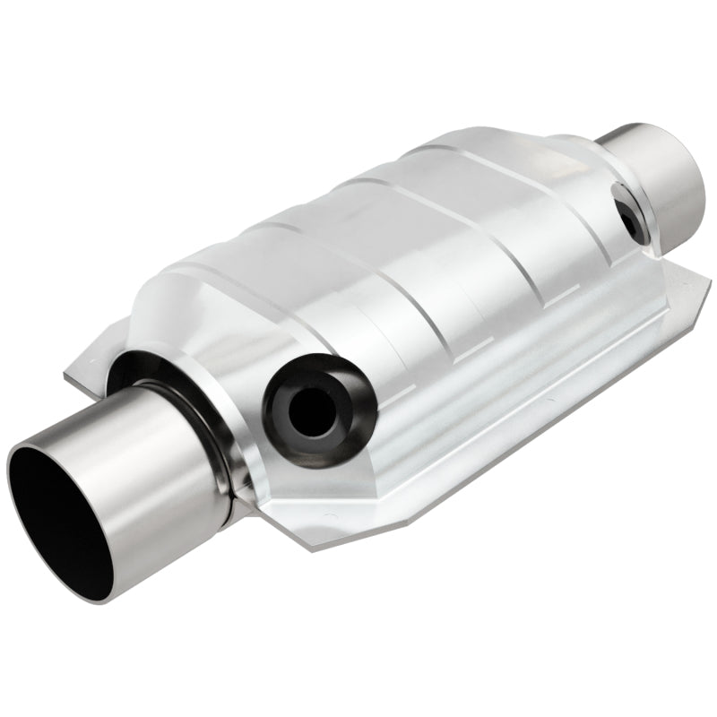 MagnaFlow Universal Catalytic Converter 2.25 W/Dual O2 Boss Magnaflow Catalytic Converter Universal
