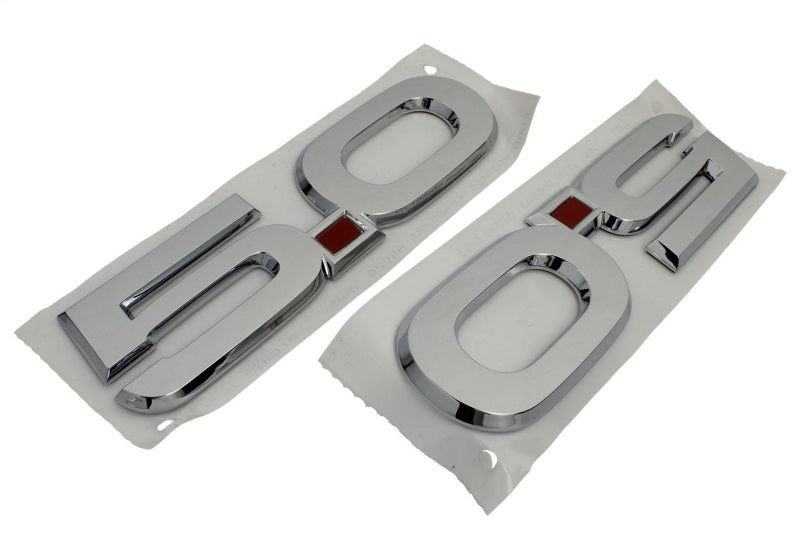 Ford Racing 15-17 Ford Mustang 5.0L Fender Emblem Chrome Ford Racing Other Body Components