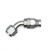 DeatschWerks 10AN Female Swivel 45-Degree Hose End PTFE (Incl. 1 Olive Insert) DeatschWerks Fittings